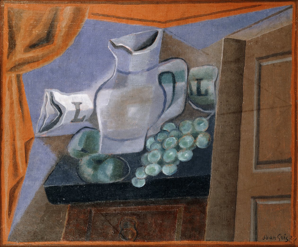 Krukken; Krukken, 1924 av Juan Gris