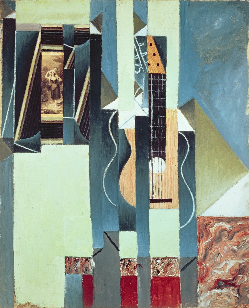 Uten tittel (olje på lerret) av Juan Gris