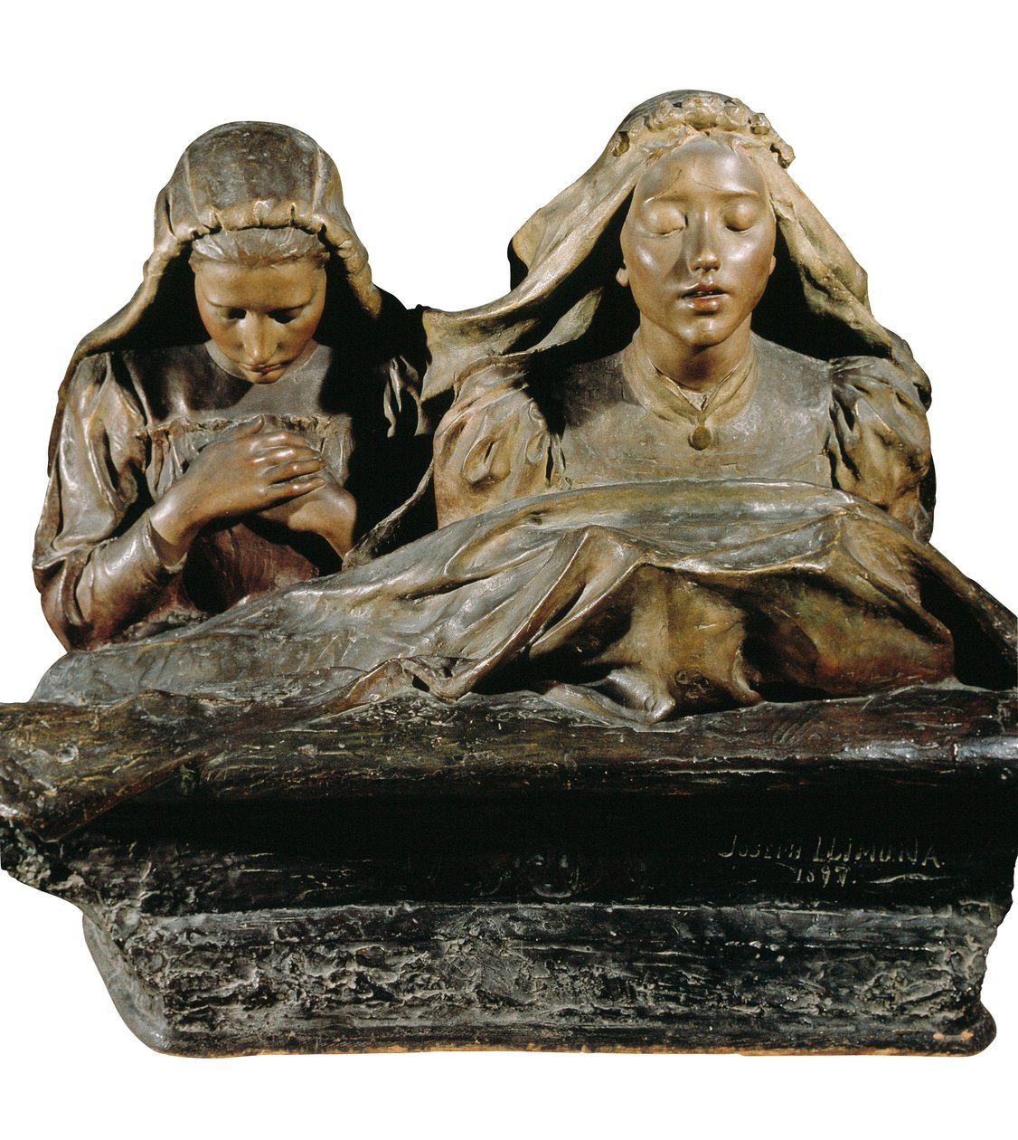 "La premiere communion" av Juan Llimona y Bruguera