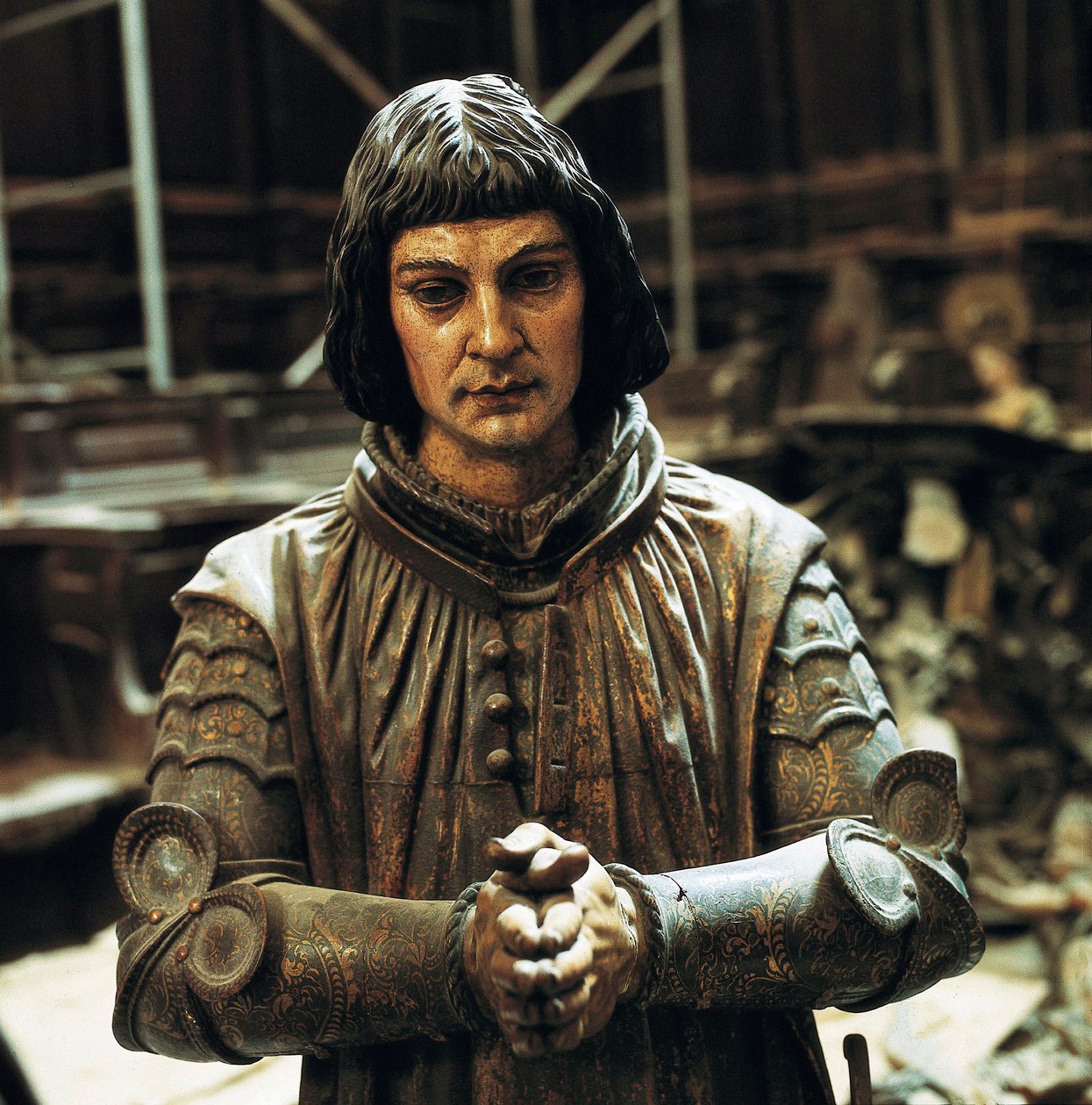 Statue av Guzman den gode (Alonso Perez de Guzman av Juan Martinez Montanes