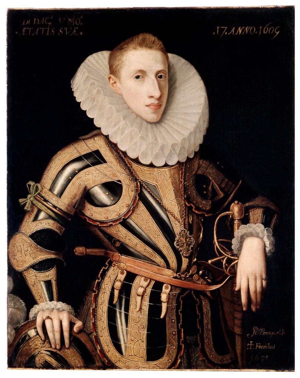 Portrett av Don Diego de Villamayor, 1605. av Juan Pantoja de la Cruz