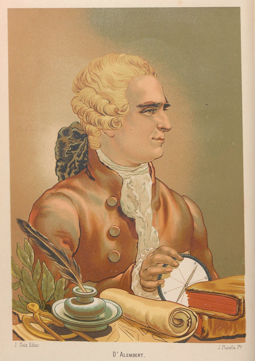Portrett av Jean le Rond D