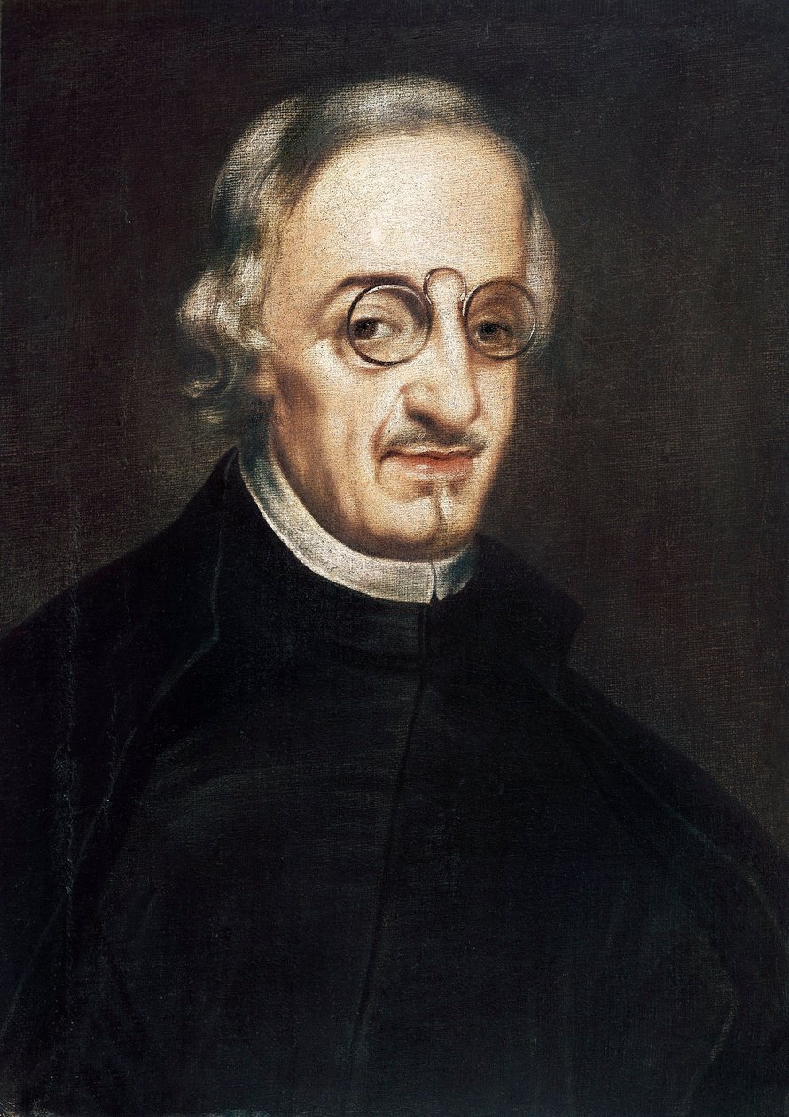 Portrett av Don Antonio de Solis y Ribadeneira, spansk historiker og forfatter (1610-1686). Maleri av Johannes pottemakeren (1640-1680). Olje på lerret Madrid, Lazarus Galdiano Foundation. av Juan de Alfaro