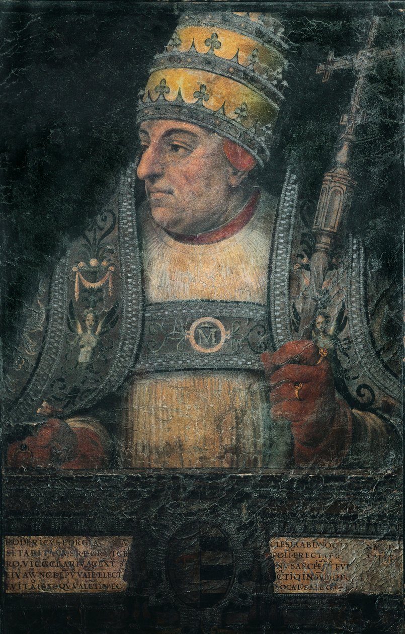 ALEXANDER VI (1431-1503) (maleri) av Juan de Juanes