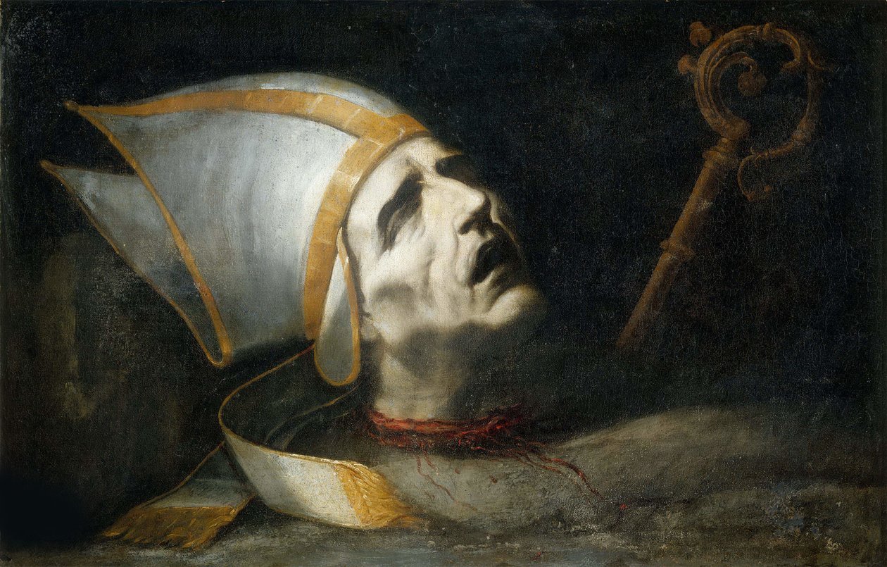 Leder av Saint Fulgentius av Juan de Valdes Leal