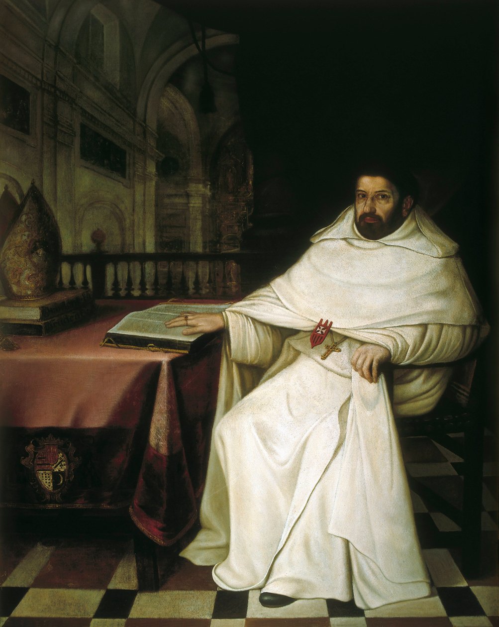 Portrett av bror Alonso de Sotomayor y Caro av Juan de Valdes Leal