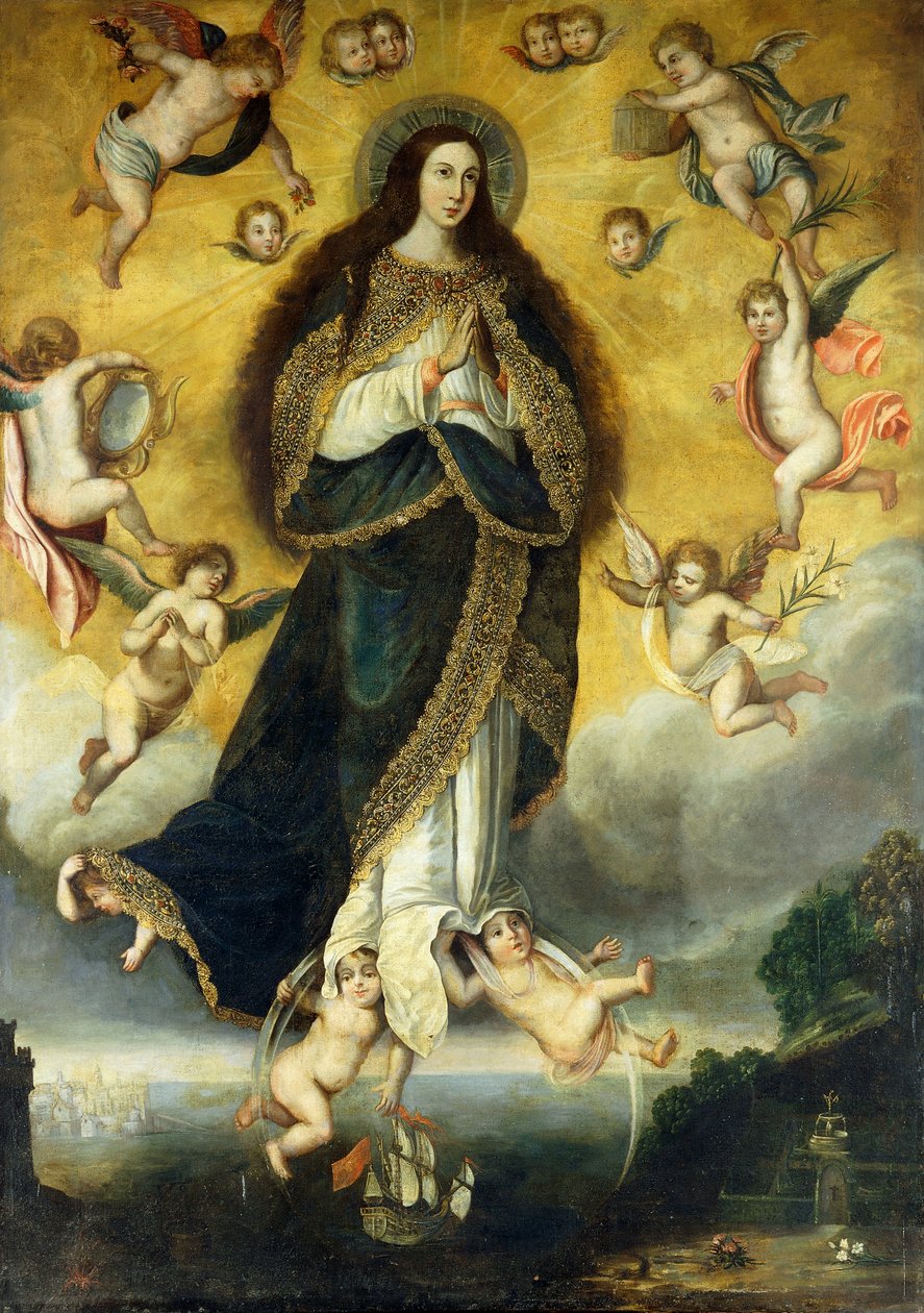 Jomfruens antagelse av Juan de Valdes Leal