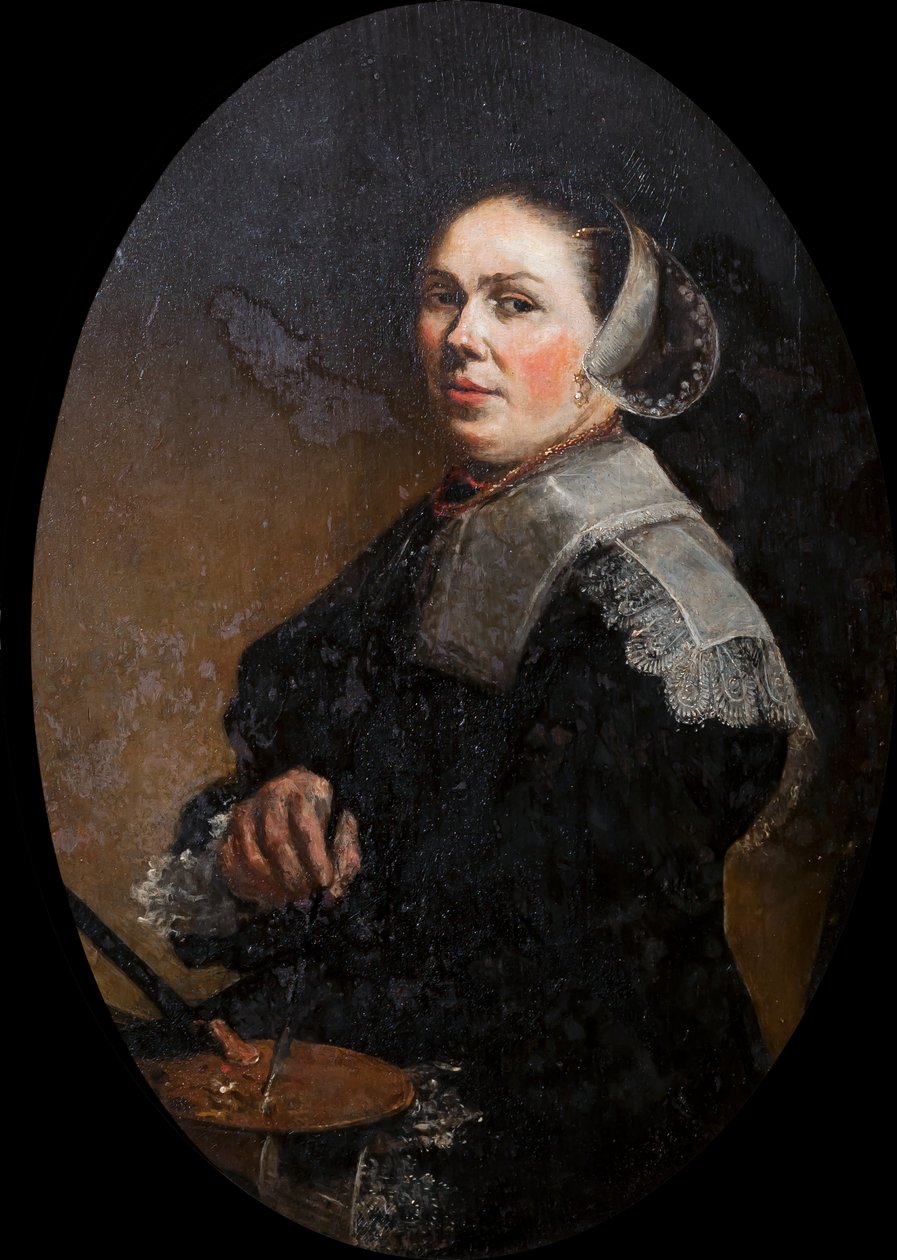 Selvportrett av Judith Leyster