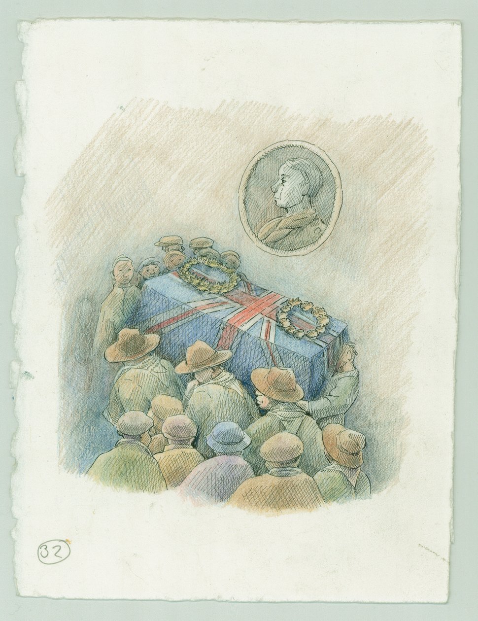 Tysk marinebombardement av Scarborough, North Yorkshire, 1914 2014. av Judith Dobie