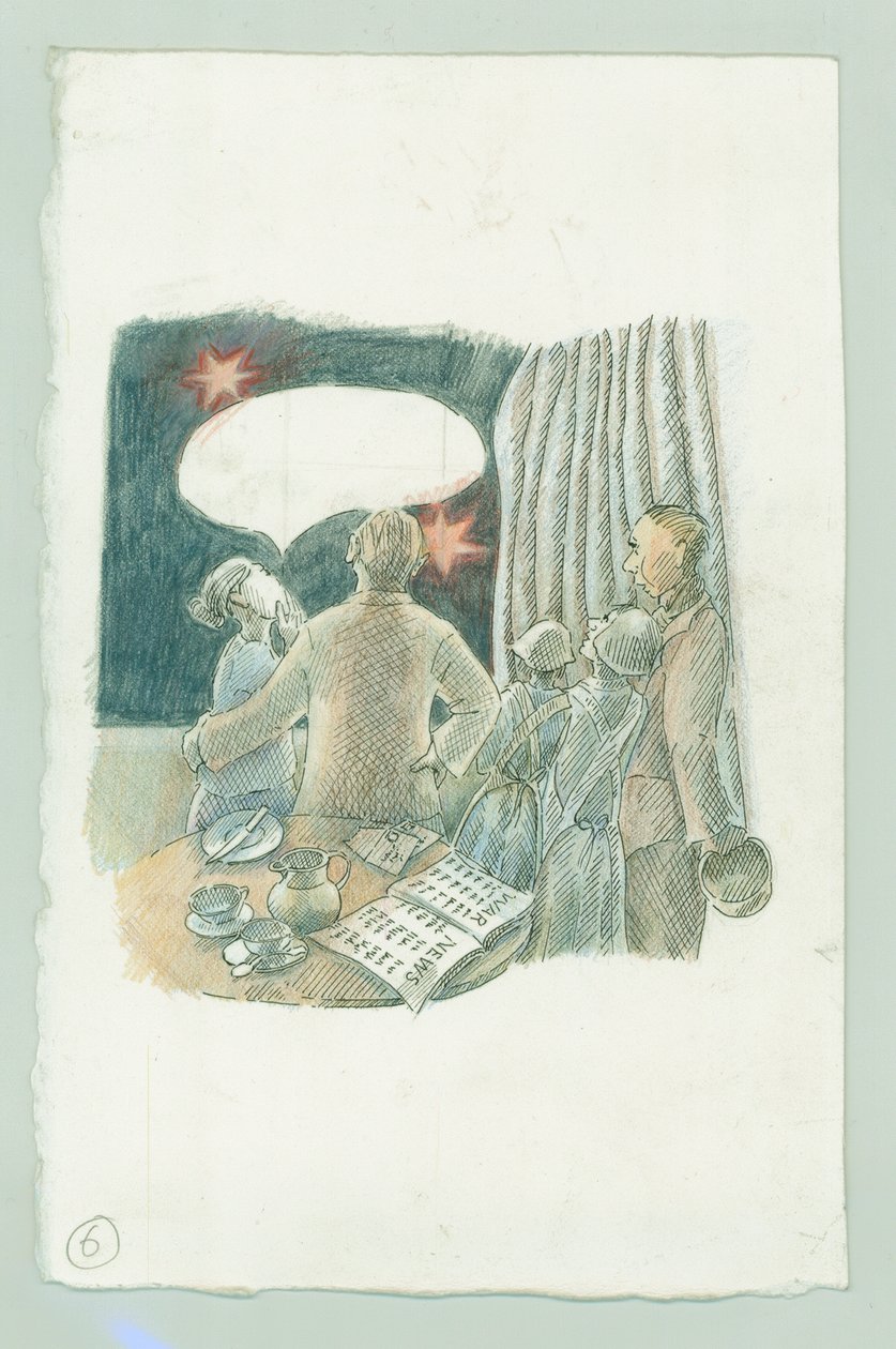 Tysk marinebombardement av Scarborough, North Yorkshire, 1914 2014. av Judith Dobie