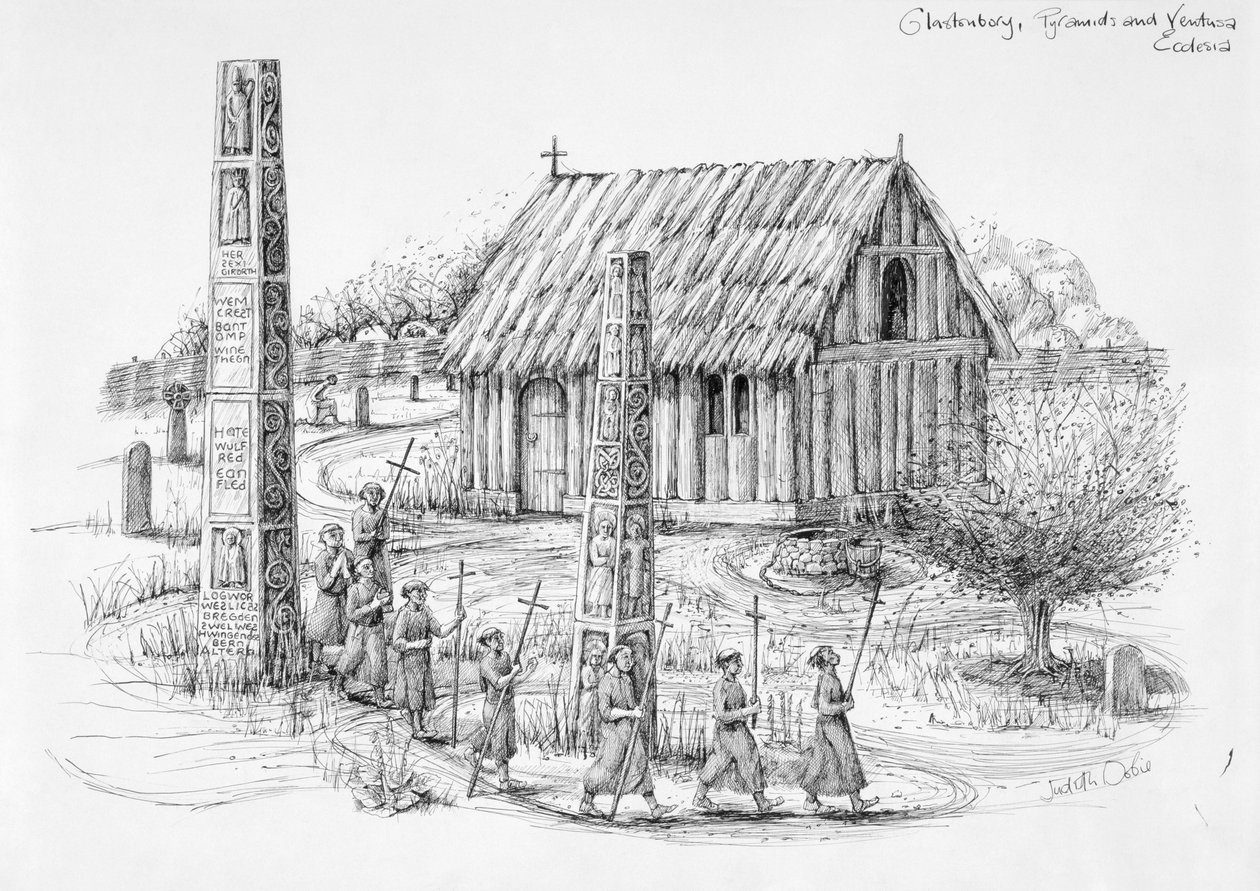 Glastonbury, 7. århundre, 1990-2010 av Judith Dobie