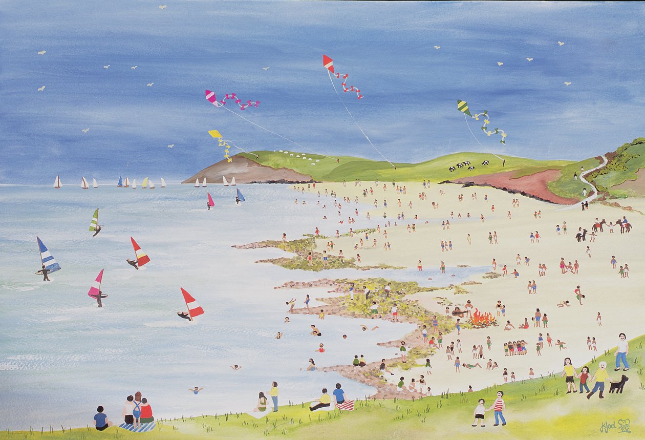 Cliffs and Bay av Judy Joel