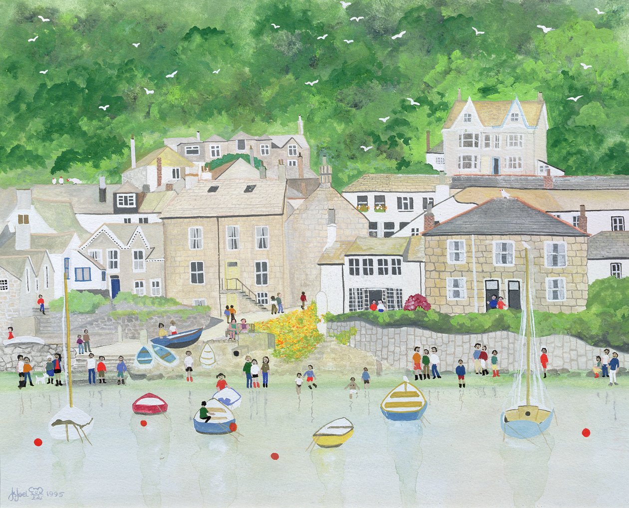 Peaceful Mousehole, 1995 av Judy Joel