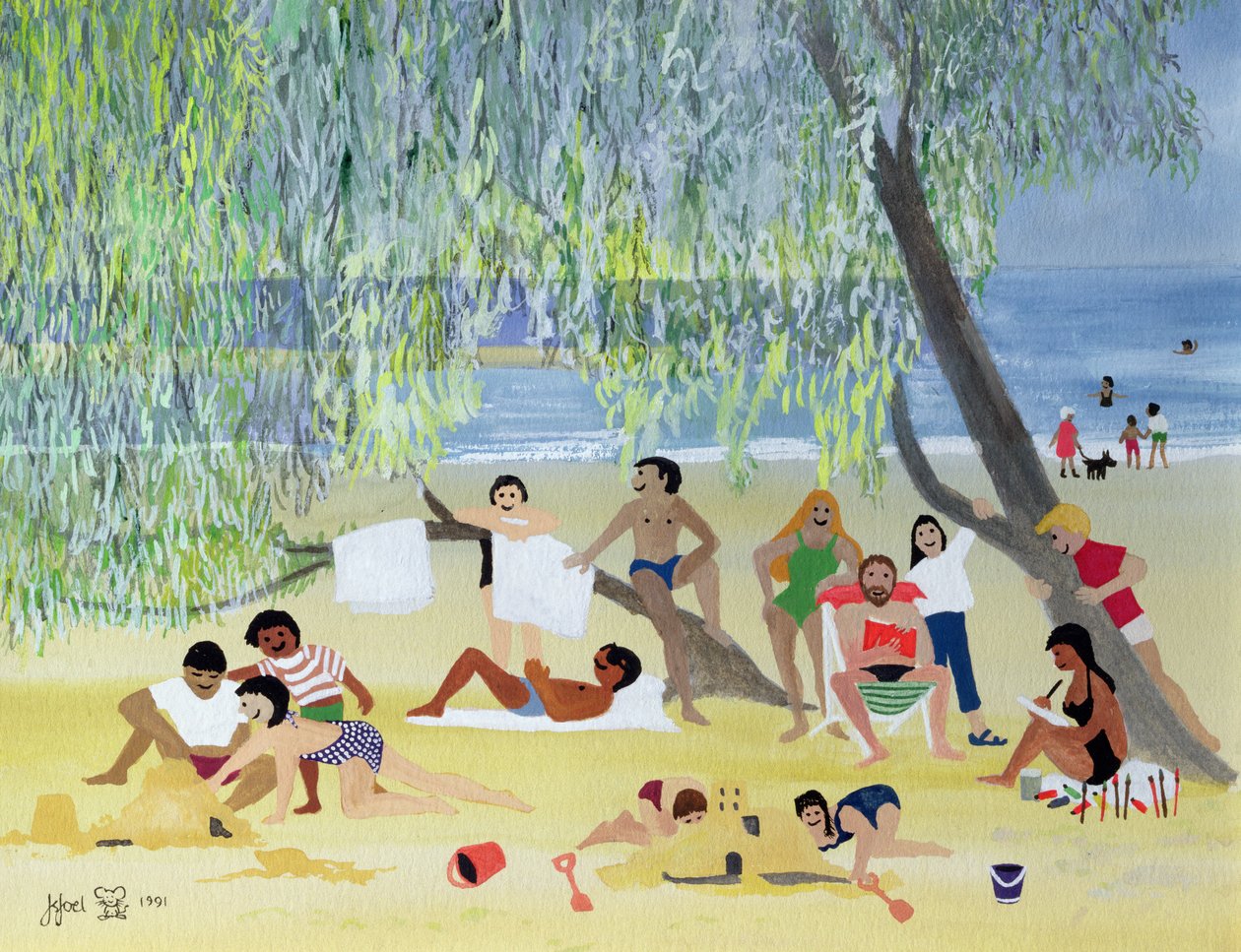 Under the Tree, or A Shady Place, 1991 av Judy Joel