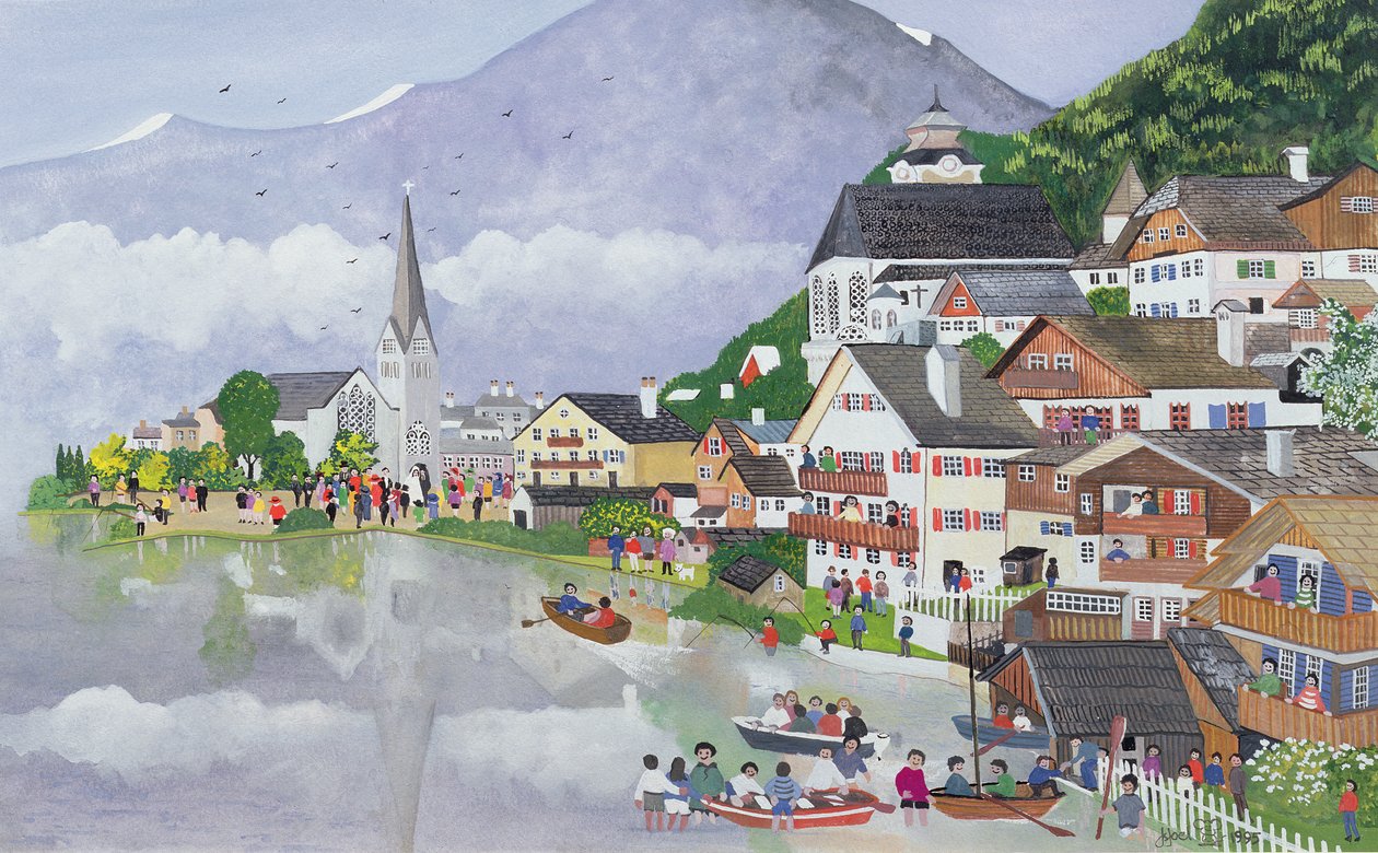 Hallstadt, Østerrike, 1995 av Judy Joel