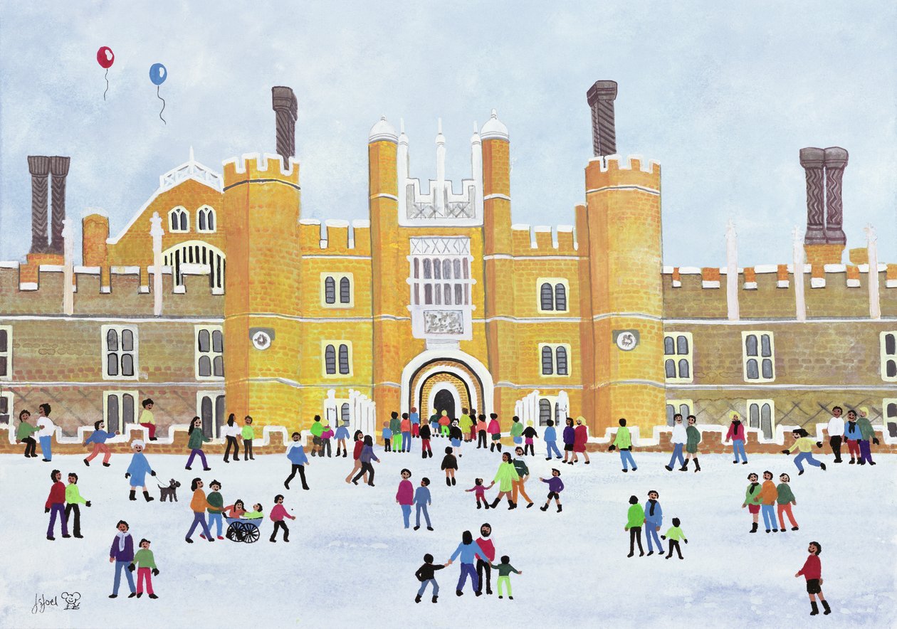 Hampton Court Front, 1991 av Judy Joel