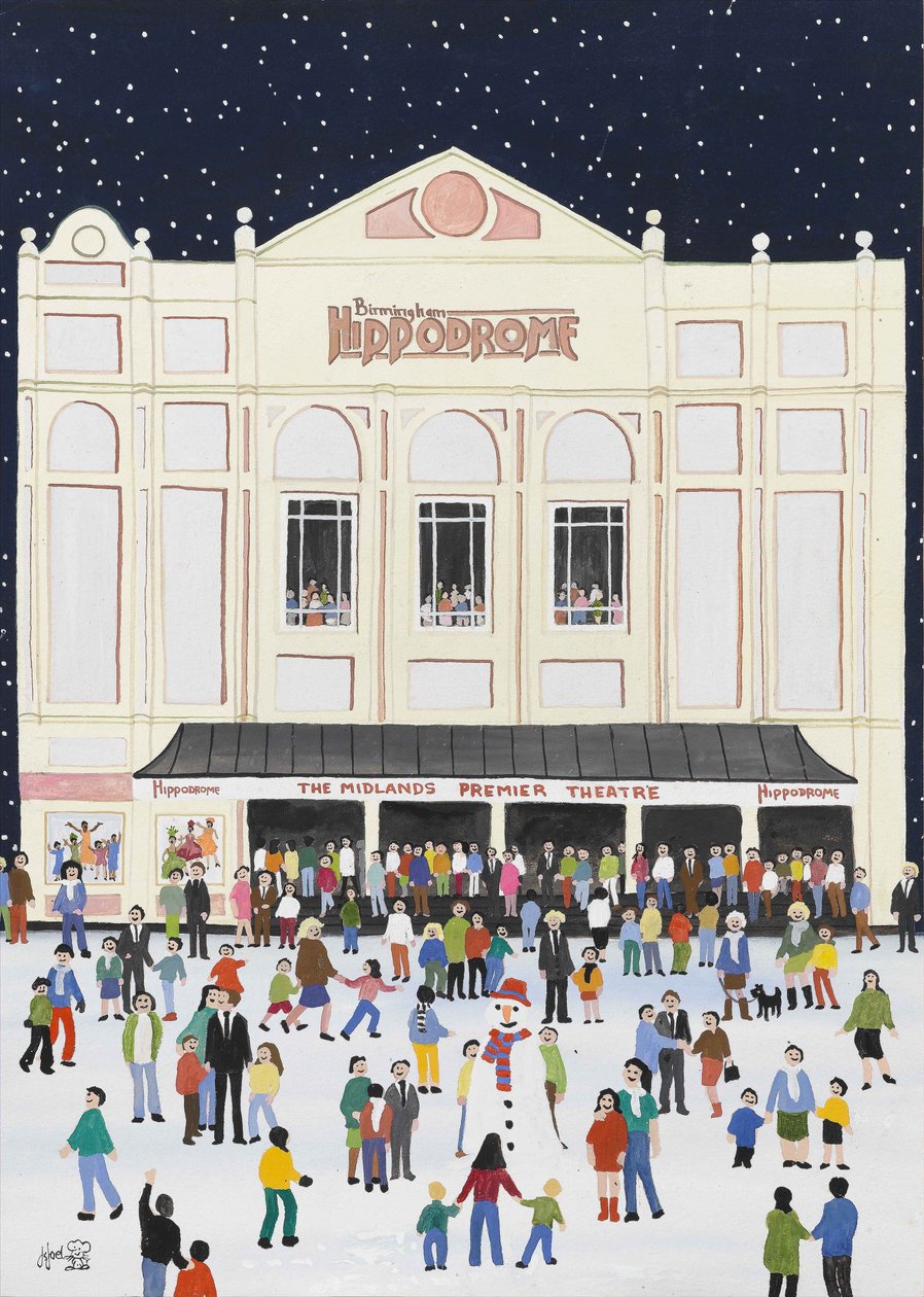 The Hippodrome, Birmingham, 2009 (Gouache på papir) av Judy Joel
