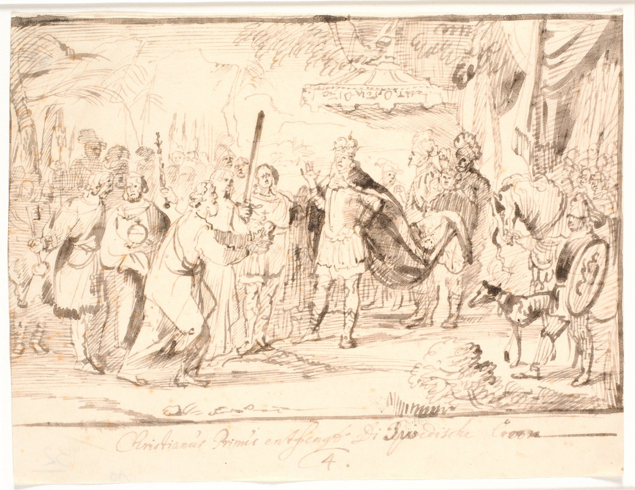 Christian I blir hyllet som konge av Sverige, mai 1458 av Jürgen Ovens