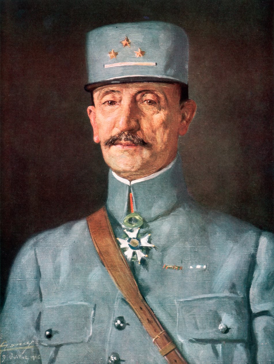 General Mazel, fransk hæroffiser under første verdenskrig, 1916, 1926. av Juilliet