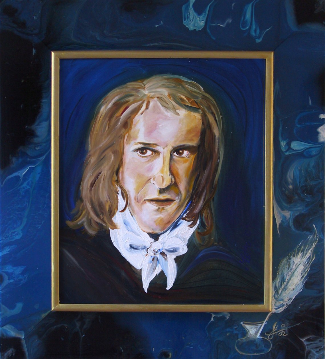 Poeten B. I -portrett- av JuleSimo