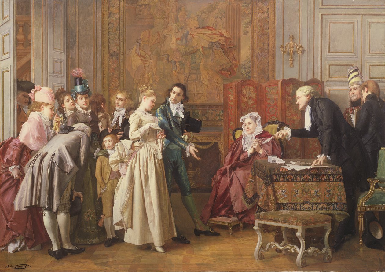 Ekteskapet av Jules Adolphe Goupil