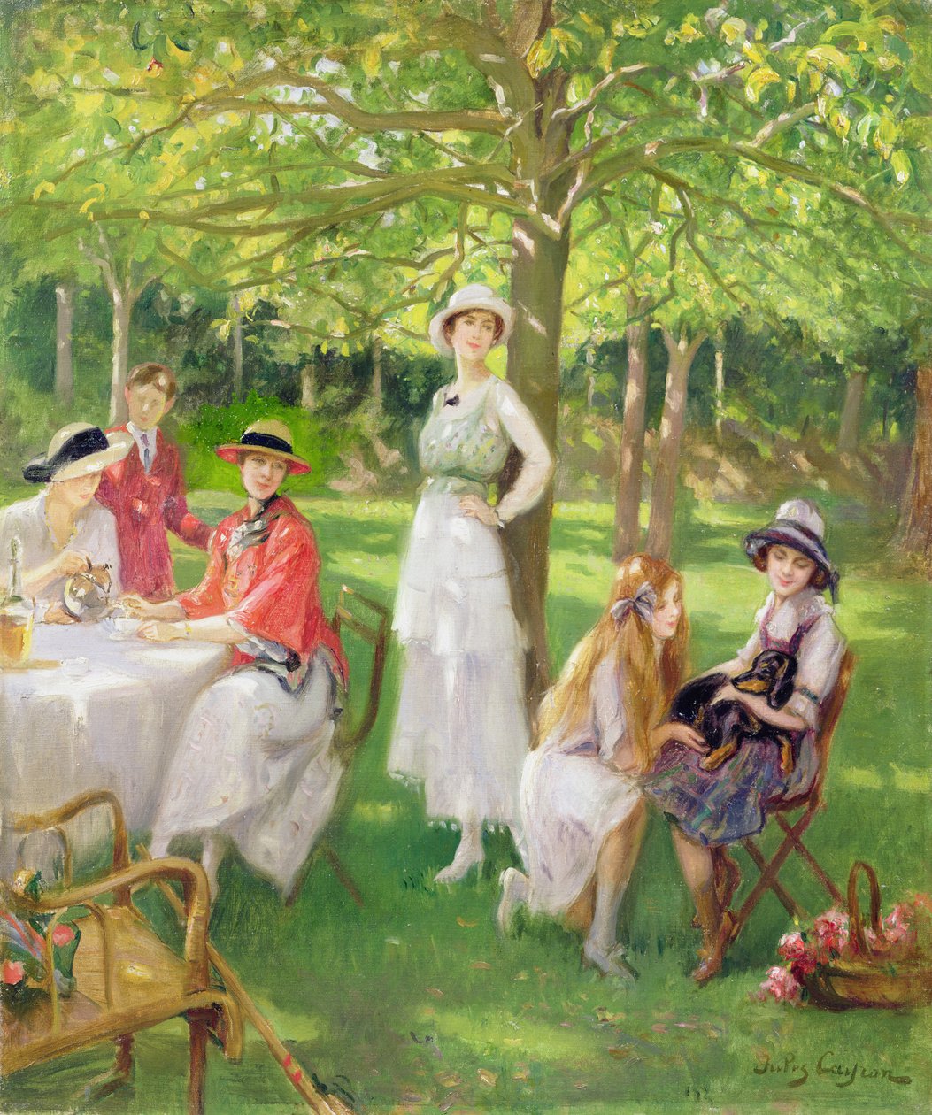 Te i hagen av Jules Cayron