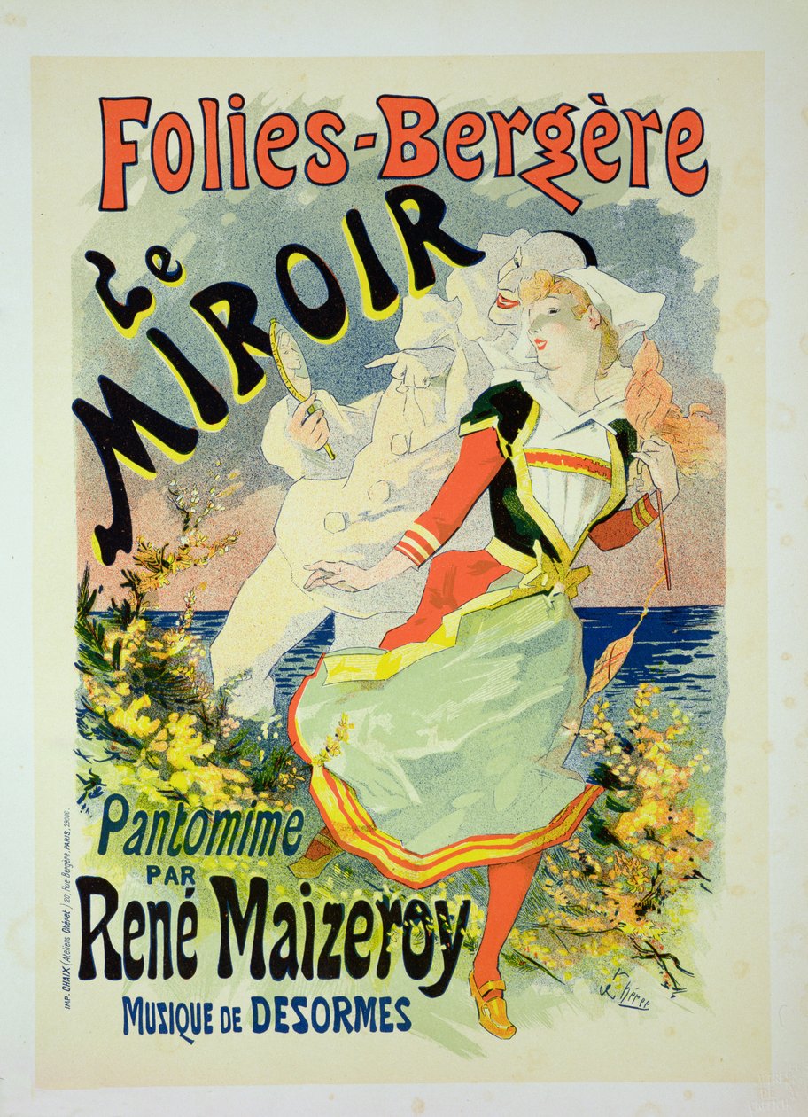 Reproduksjon av en plakat som reklamerer for 