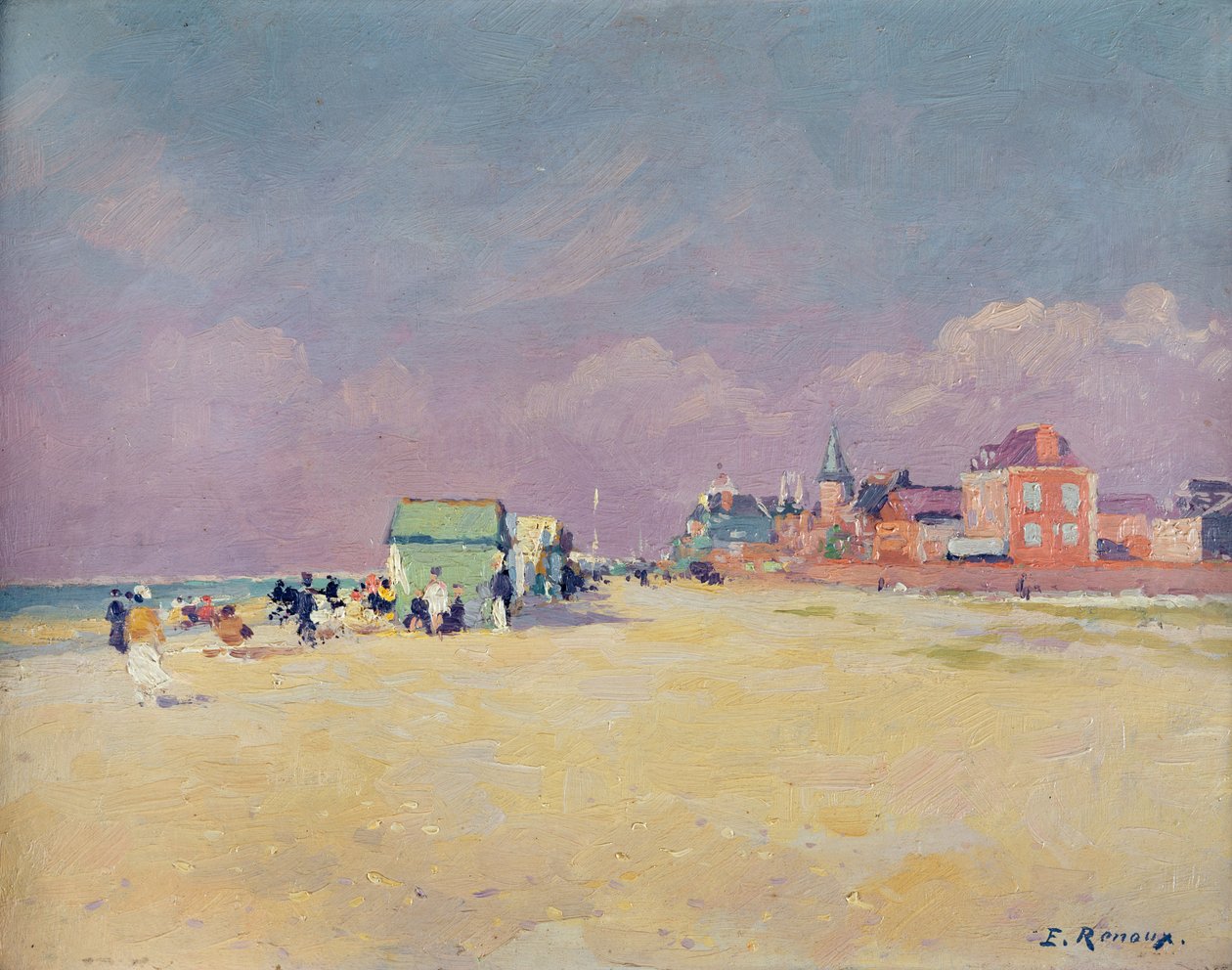 Cayeux-sur-Mer av Jules Ernest Renoux