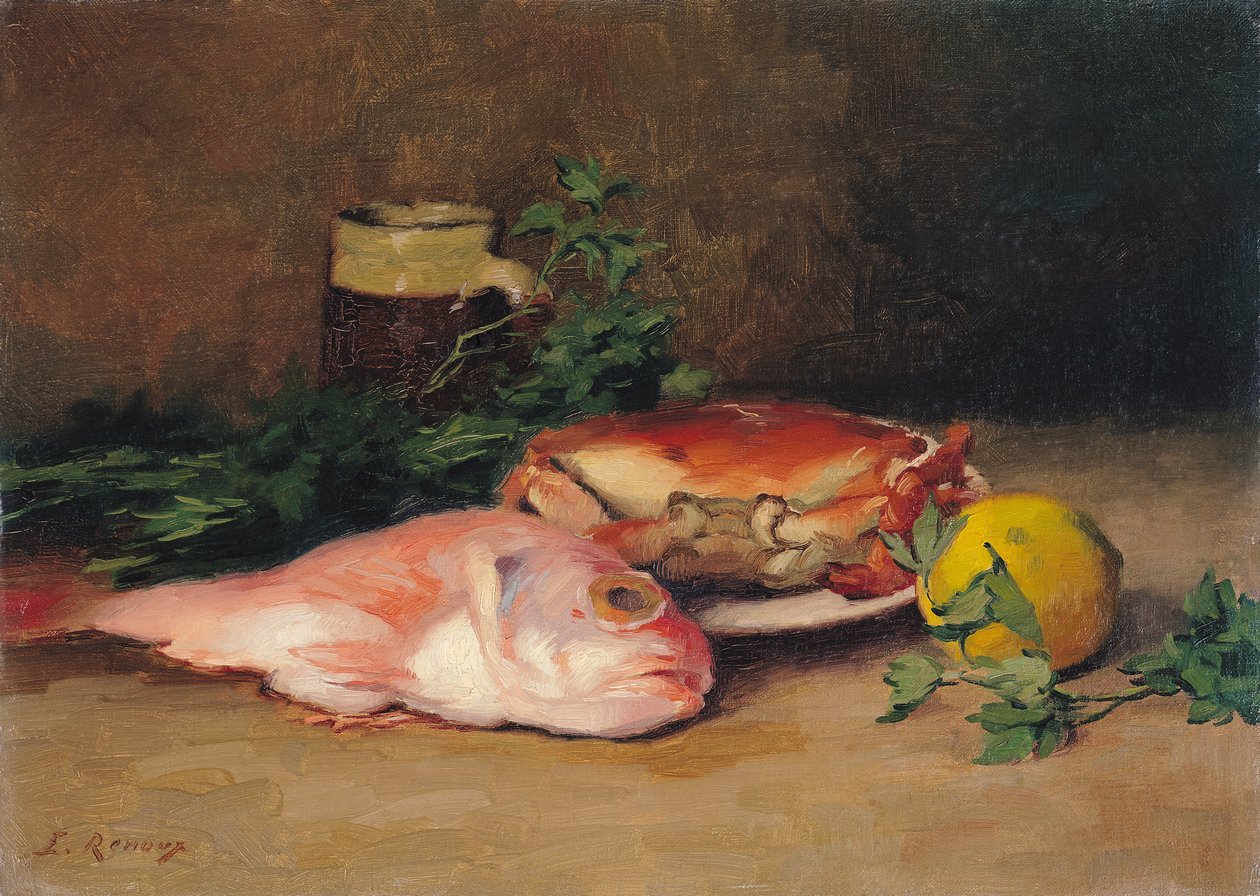 Krabbe og multe av Jules Ernest Renoux