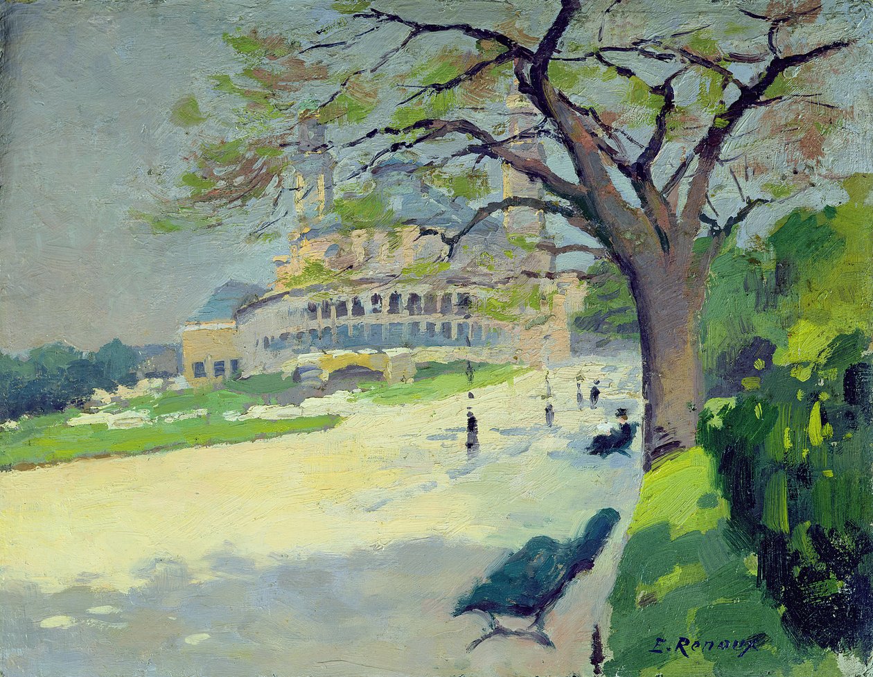 Trocadero-palasset av Jules Ernest Renoux
