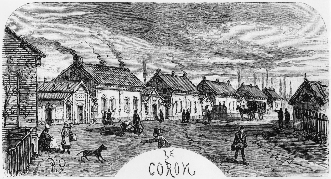 Gruvelandsbyen, illustrasjon fra 