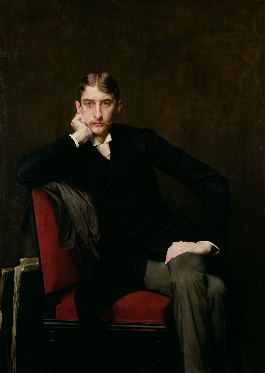 Portrett av M. Fitzgerald, 1889 av Jules Joseph Lefebvre