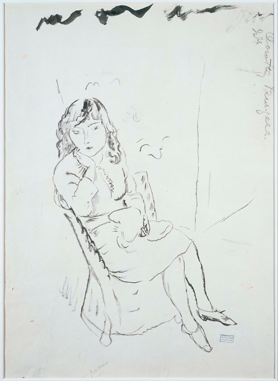 Dorothy Burgers av Jules Pascin