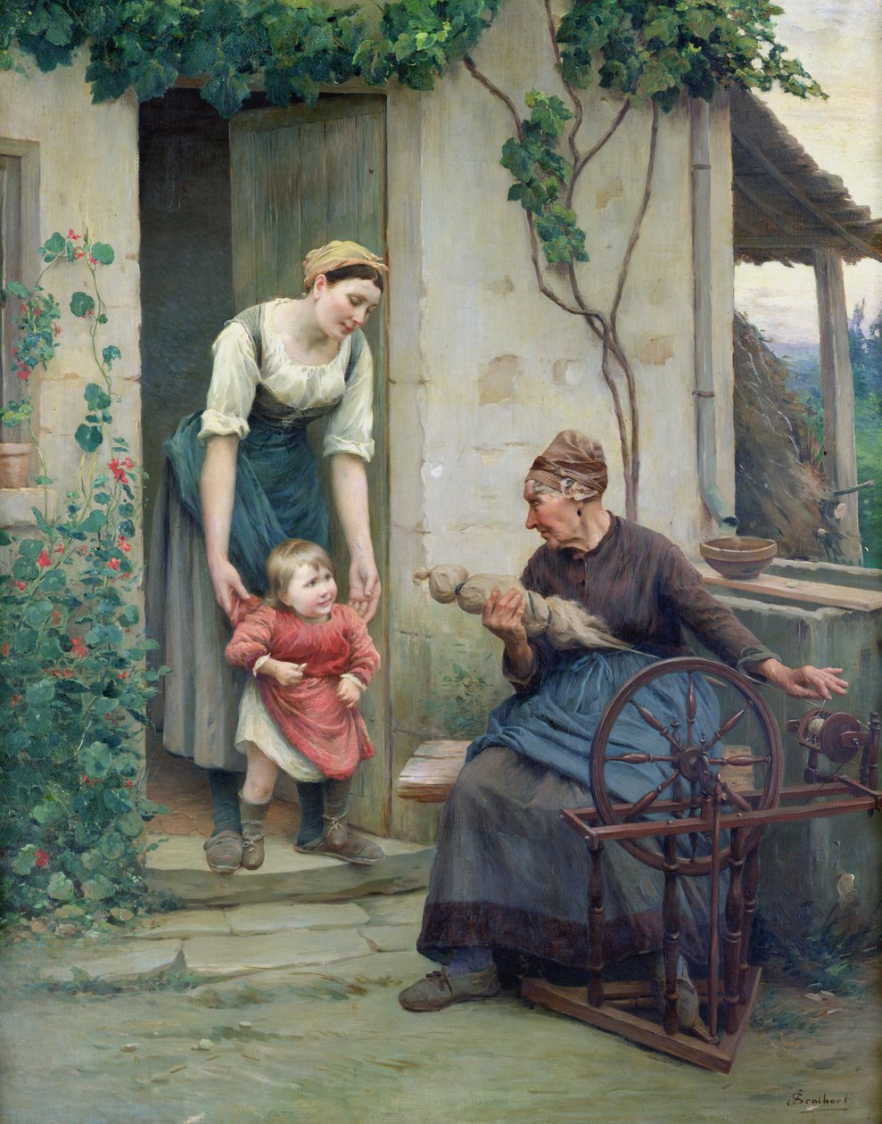 De tre tidsaldre av Jules Scalbert