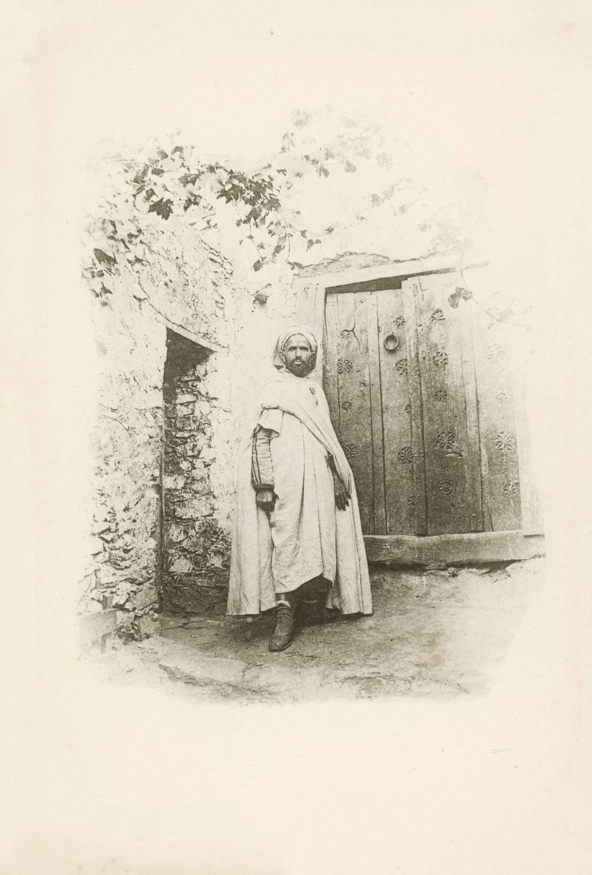 Et av Jules Gervais-Courtellemonts utsikter over Algerie (s/h-bilde) av Jules (after) Gervais-Courtellemont