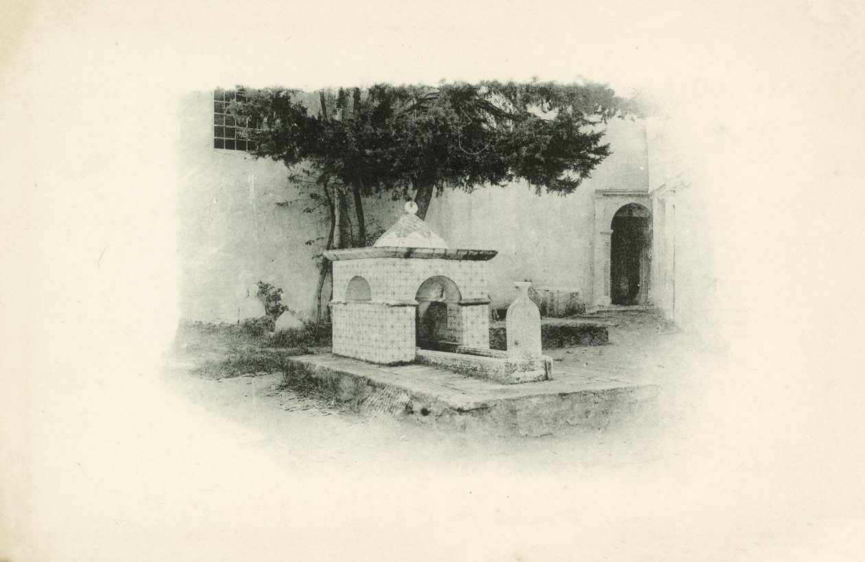 Et av Jules Gervais-Courtellemonts utsikter over Algerie (s/h-bilde) av Jules (after) Gervais-Courtellemont