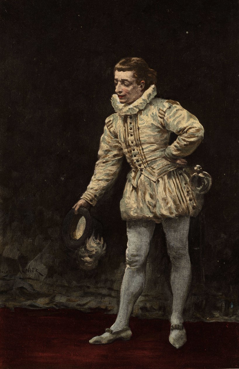 Eudemon-siden, til Ville Gongys (Villegongys). Gargantua. Illustrasjon av Jules Garnier. I quot;Rabelais og Jules Garniers verkquot; av Jules Arsene Garnier