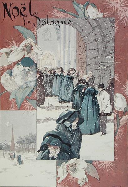 Jul i Sologne (Frankrike) av Jules Auguste Habert Dys