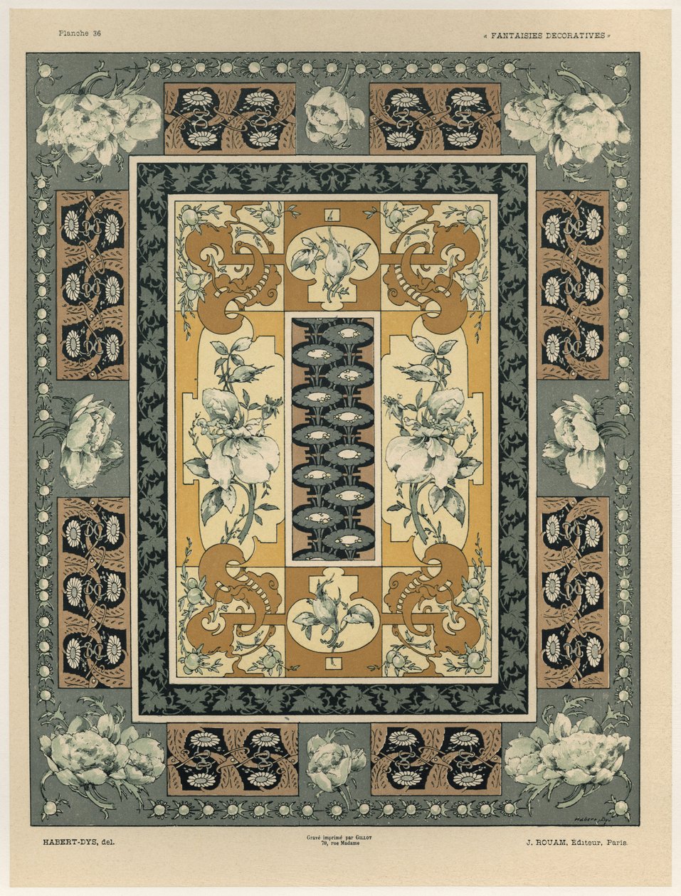 Dekorative mønstre, plate 36 fra 