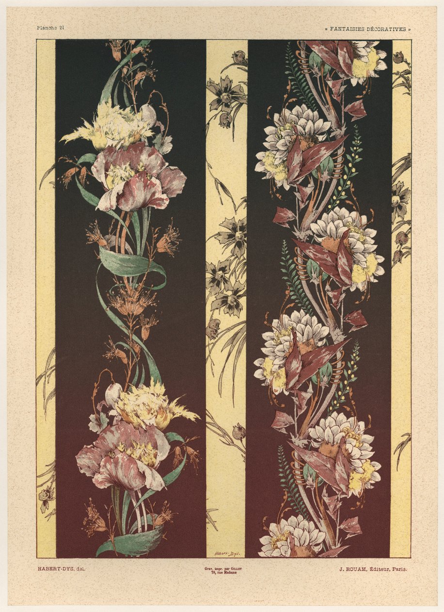 Blomster, plate 21 fra 