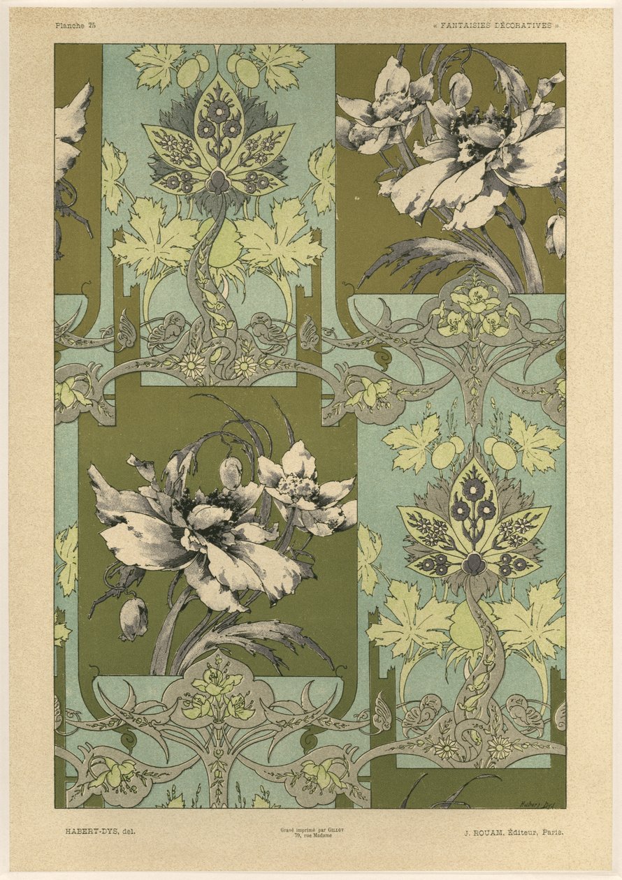 Blomster, plate 25 fra 
