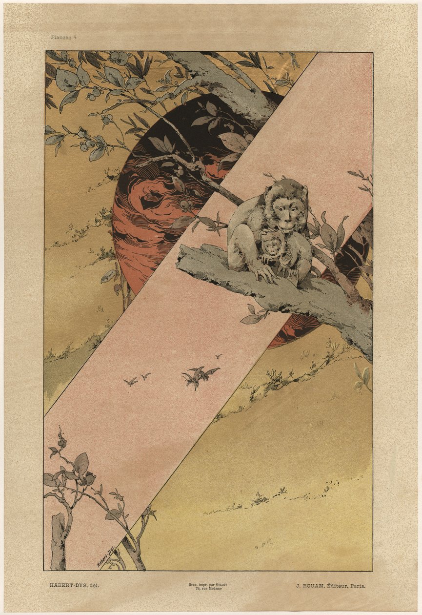 Monkeys, plate 4 fra 