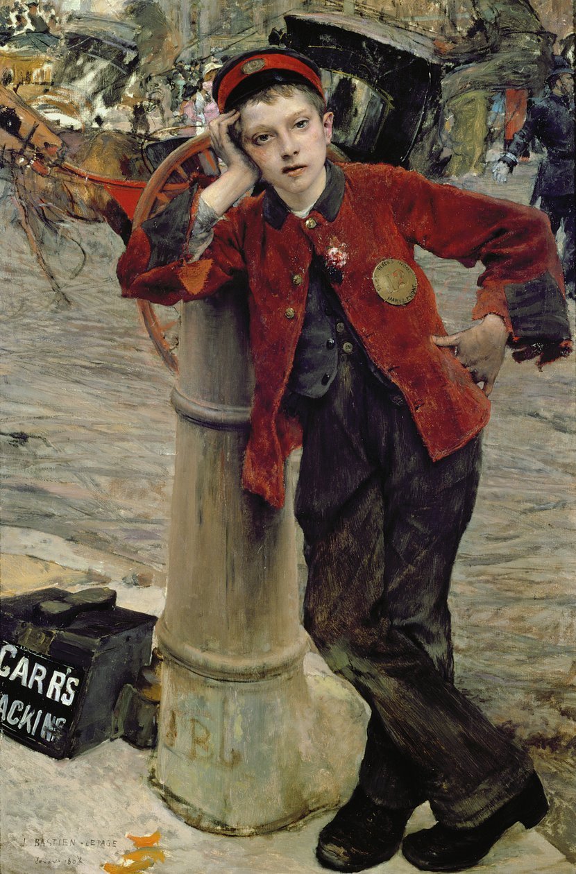 London Bootblack av Jules Bastien-Lepage