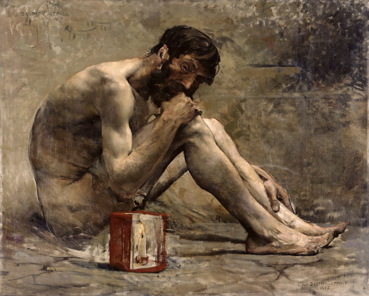 Diogenes, 1905 av Jules Bastien Lepage