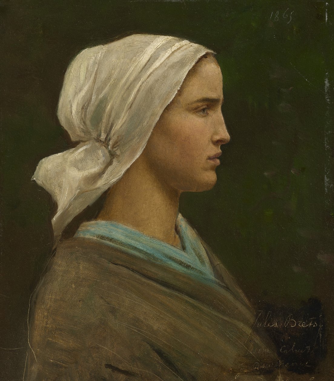 Jeanne Calvet, 1865 av Jules Breton