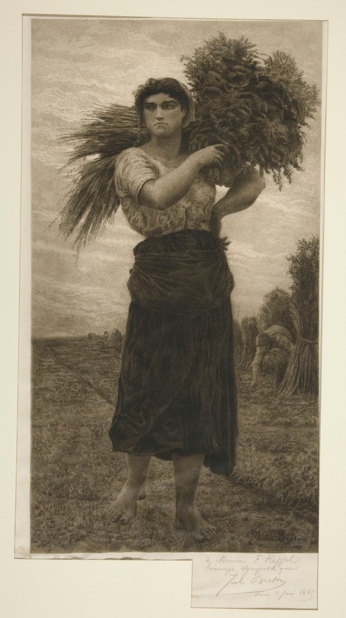Bondekvinne av Jules Breton