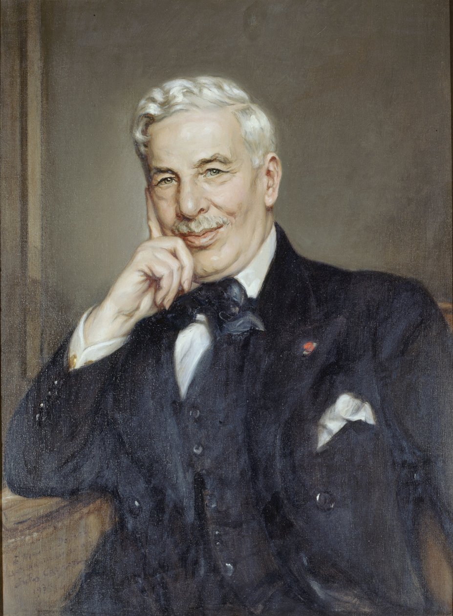 Portrett av Maurice Donnay 1859-1945, 1934. av Jules Cayron