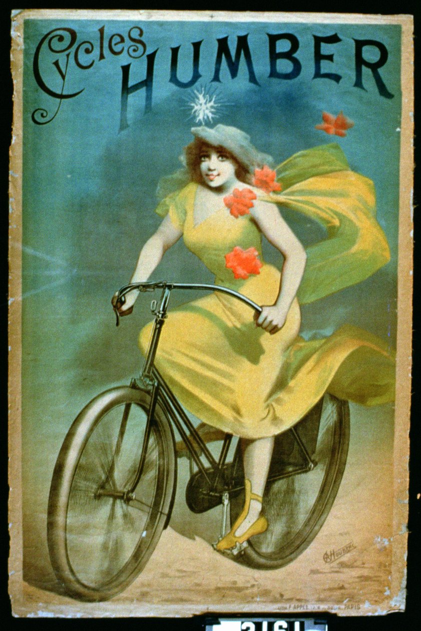 Reklame for "Humber Cycles" av Jules Cheret