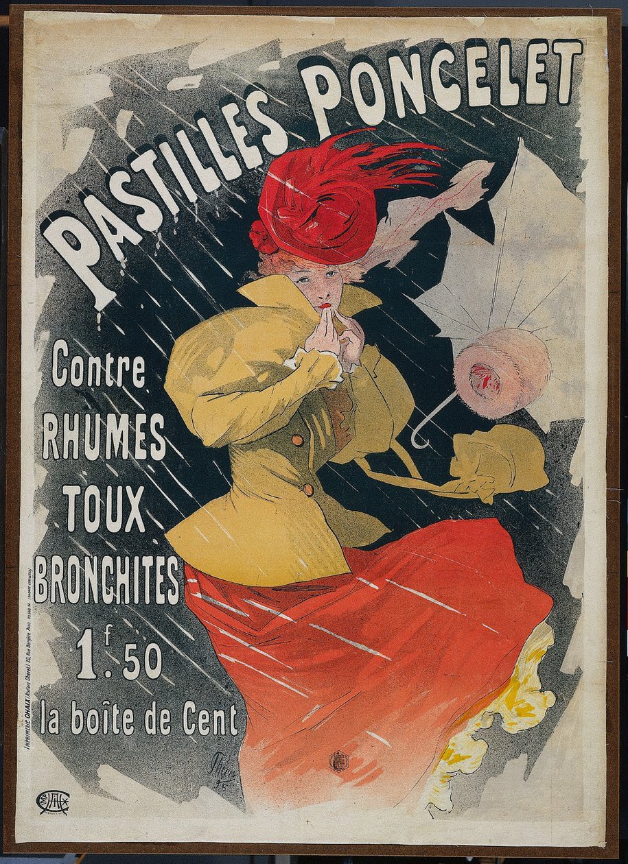 Poncelet pastiller av Jules Cheret