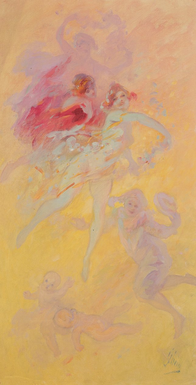 Uten tittel, ca. 1890 av Jules Cheret